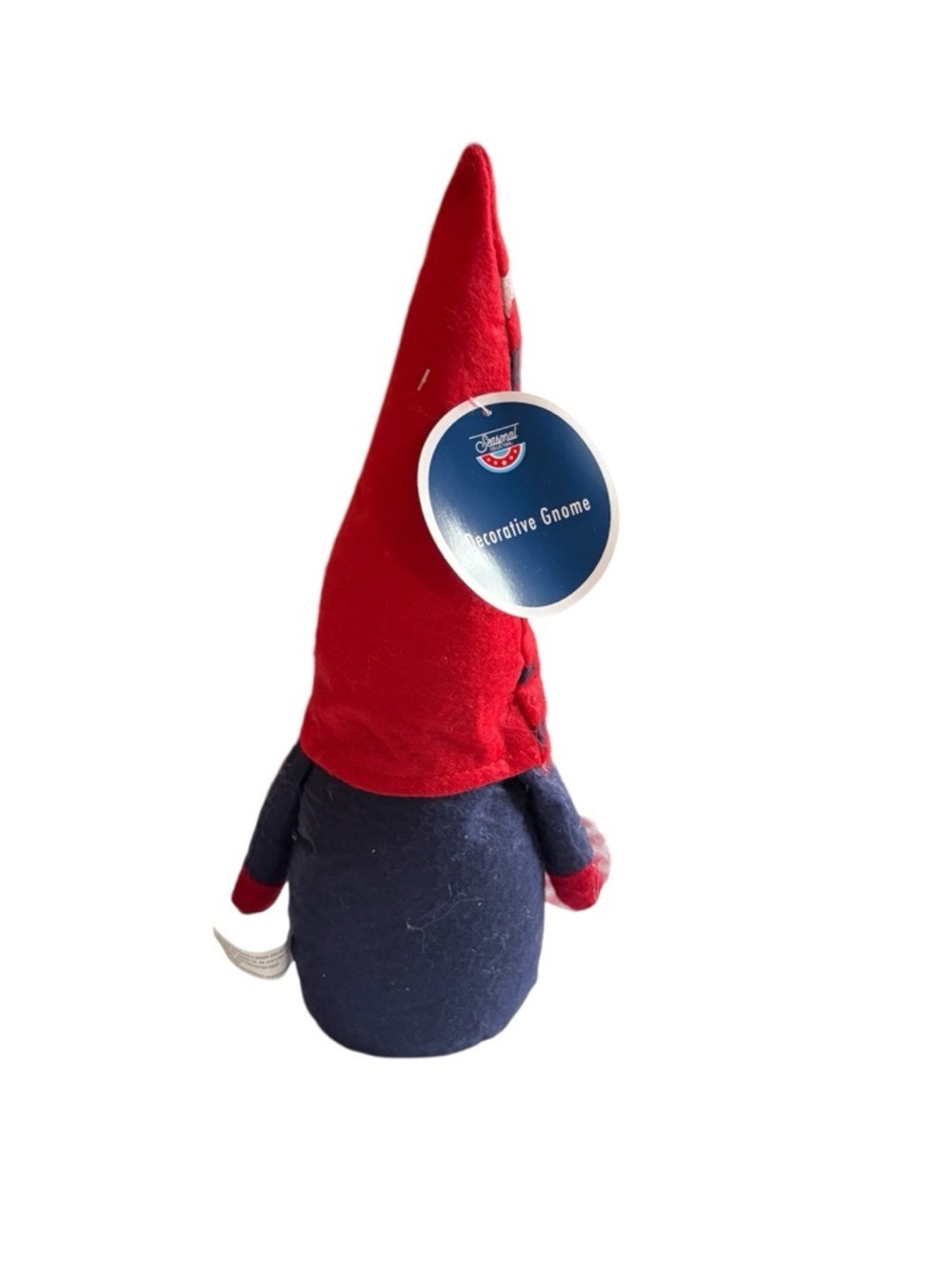 Patriotic Red Star Gnome Holiday Decor - Picture 2 of 2